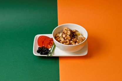 Picture of Fatteh with Hummus