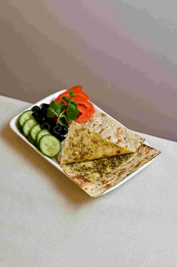Picture of Zaatar with veggies
