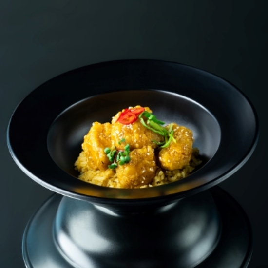 Picture of Chicken with curry sauce
