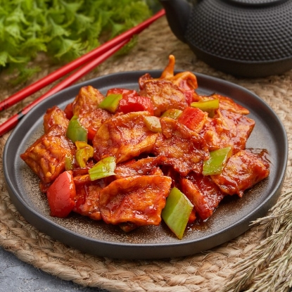Picture of Fried eggplant Beijing